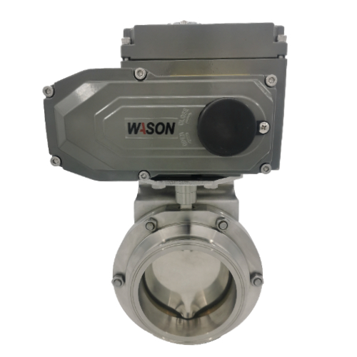 電動衛生級蝶閥